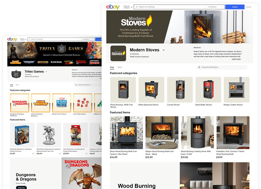 Branded eBay Storefronts