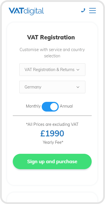 VAT Digital Mobile Design