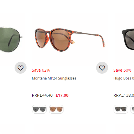 Discounted Sunglasses