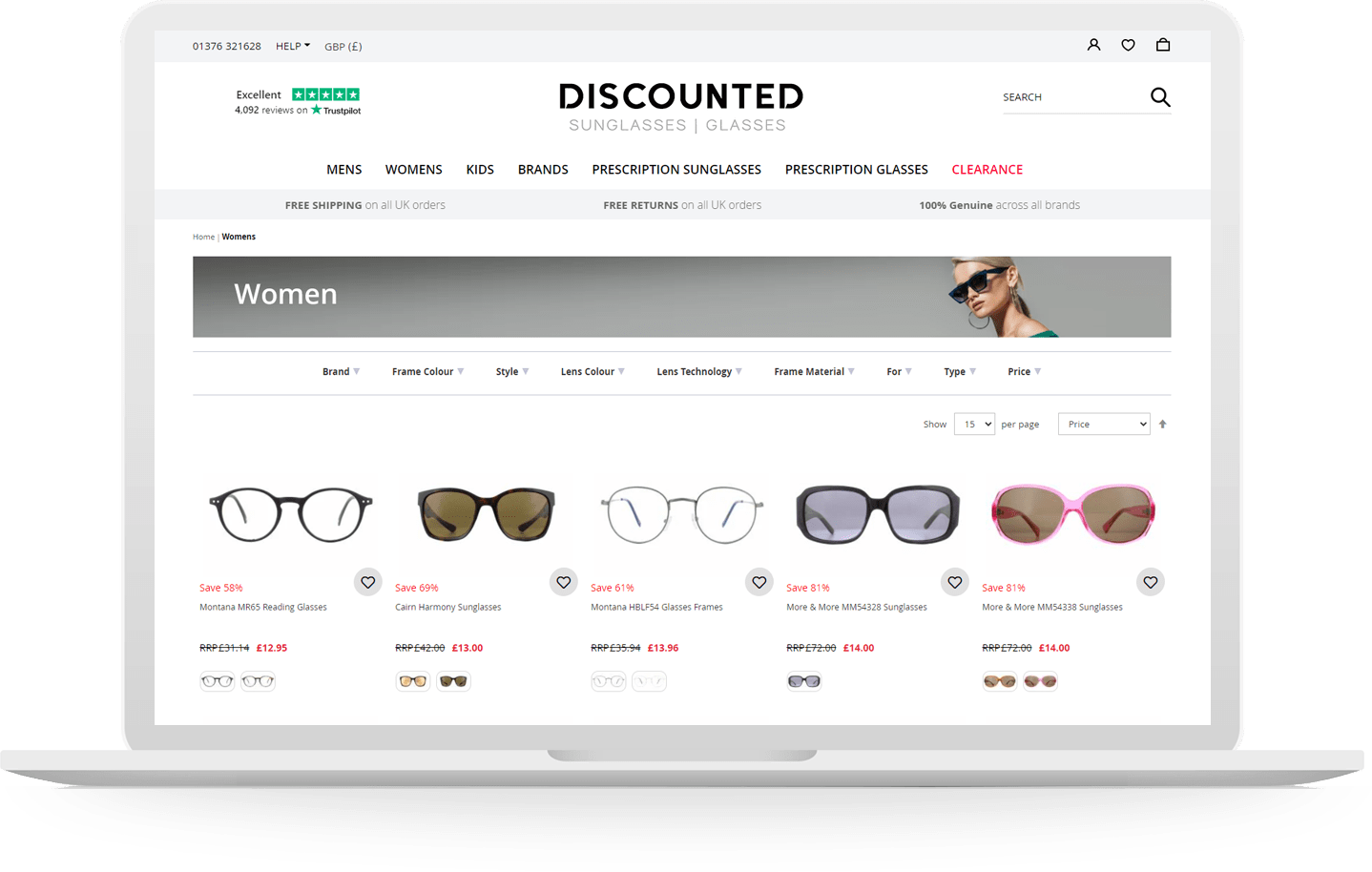 Discounted Sunglasses