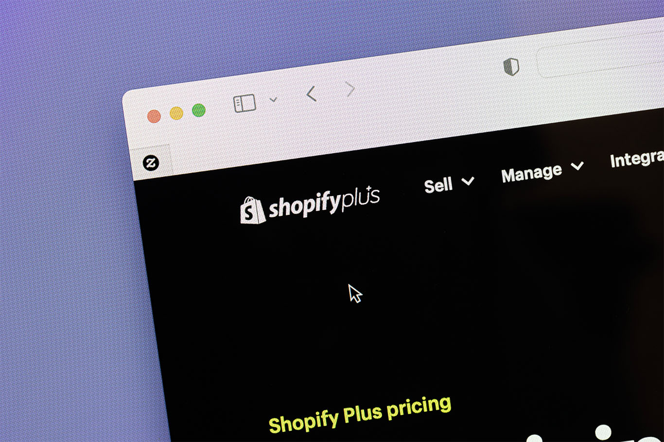 Shopify Plus website for agency services article